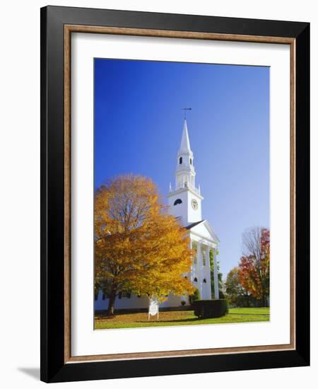 Litchfield Church, Connecticut, New England, USA-Roy Rainford-Framed Photographic Print