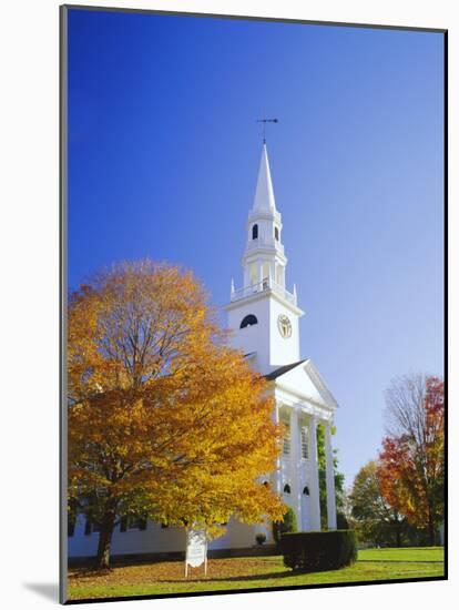 Litchfield Church, Connecticut, New England, USA-Roy Rainford-Mounted Photographic Print