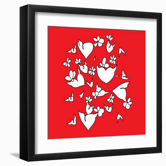 Lite Annimo-null-Framed Art Print