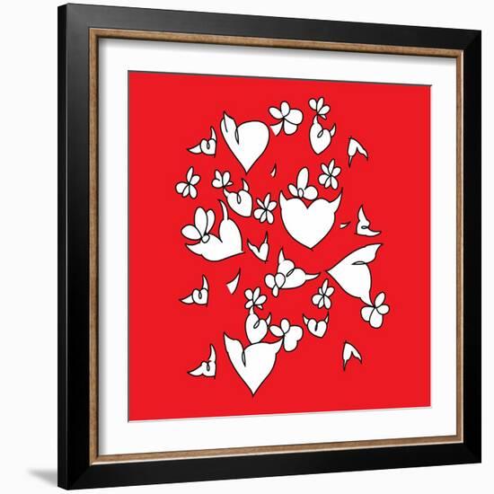 Lite Annimo-null-Framed Art Print