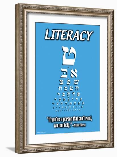 Literacy-Wilbur Pierce-Framed Art Print