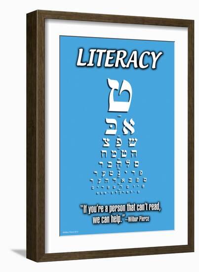 Literacy-Wilbur Pierce-Framed Art Print