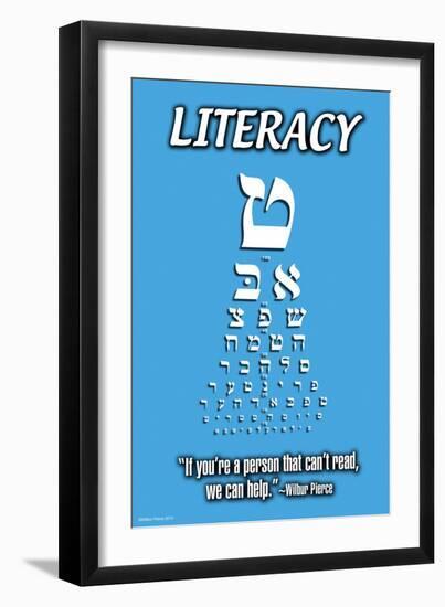 Literacy-Wilbur Pierce-Framed Art Print