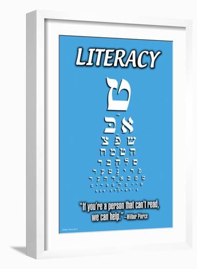 Literacy-Wilbur Pierce-Framed Art Print