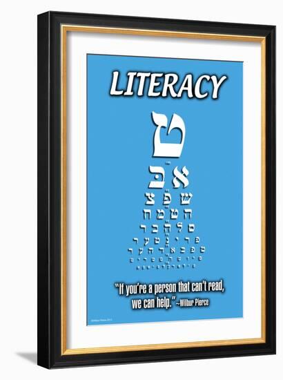 Literacy-Wilbur Pierce-Framed Art Print