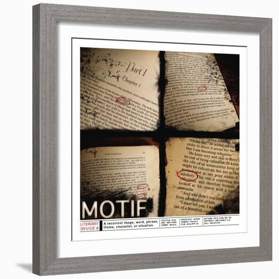 Literary Devices: Motif-Jeanne Stevenson-Framed Art Print