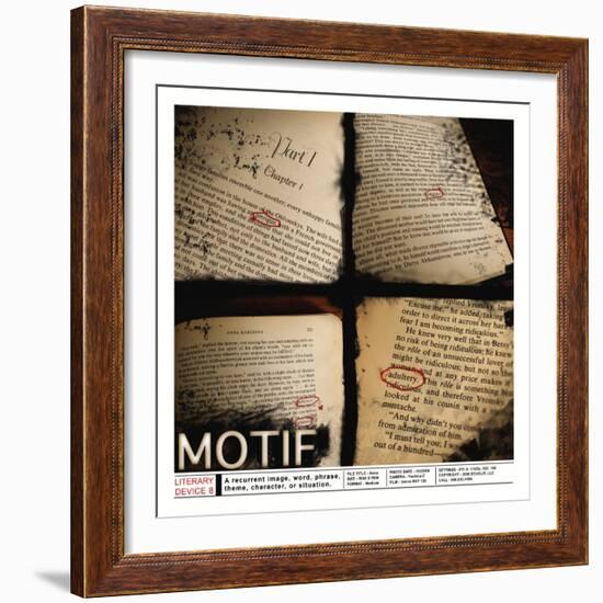 Literary Devices: Motif-Jeanne Stevenson-Framed Art Print