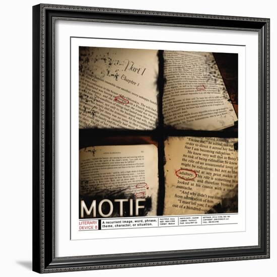 Literary Devices: Motif-Jeanne Stevenson-Framed Art Print