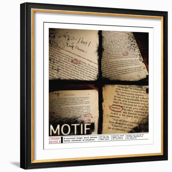 Literary Devices: Motif-Jeanne Stevenson-Framed Art Print