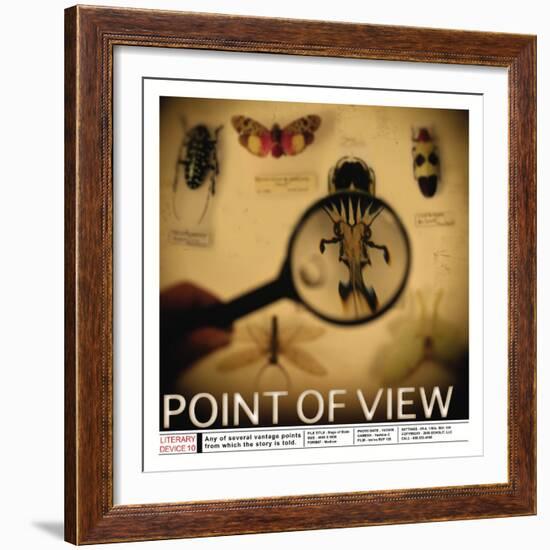 Literary Devices: Point of View-Jeanne Stevenson-Framed Art Print