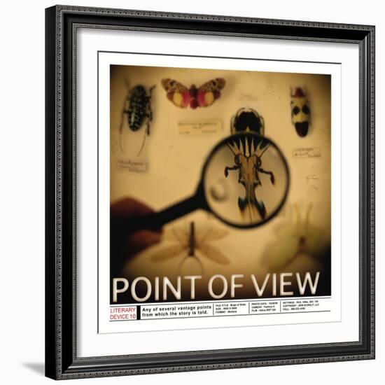 Literary Devices: Point of View-Jeanne Stevenson-Framed Art Print