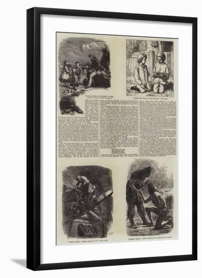 Literary Illustrations-James Dawson Watson-Framed Giclee Print
