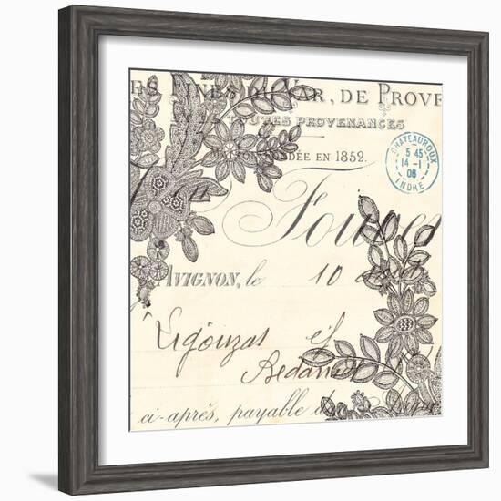 Literary Lace 4-Z Studio-Framed Art Print