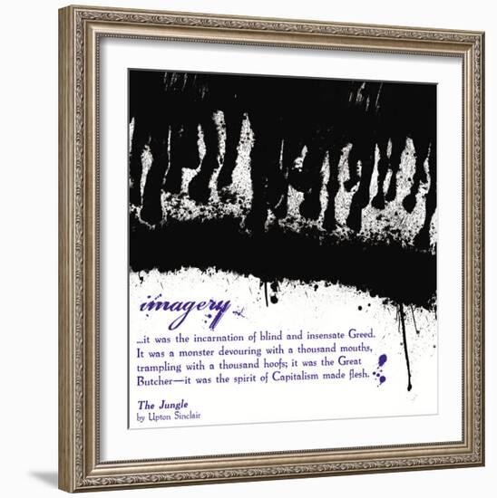 Literary Techniques: Imagery-Jeanne Stevenson-Framed Art Print