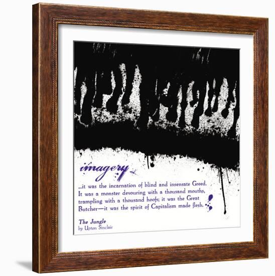 Literary Techniques: Imagery-Jeanne Stevenson-Framed Art Print