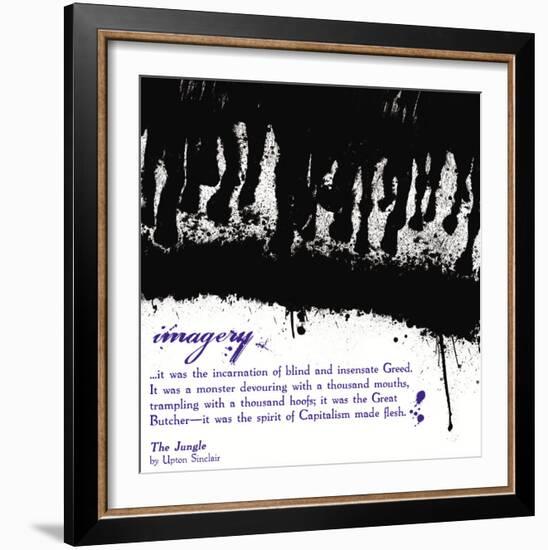 Literary Techniques: Imagery-Jeanne Stevenson-Framed Art Print