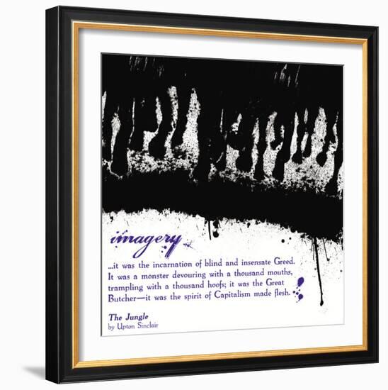 Literary Techniques: Imagery-Jeanne Stevenson-Framed Art Print