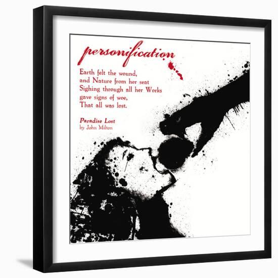 Literary Techniques: Personification-Jeanne Stevenson-Framed Art Print