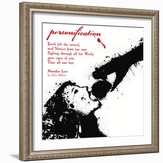 Literary Techniques: Personification-Jeanne Stevenson-Framed Art Print