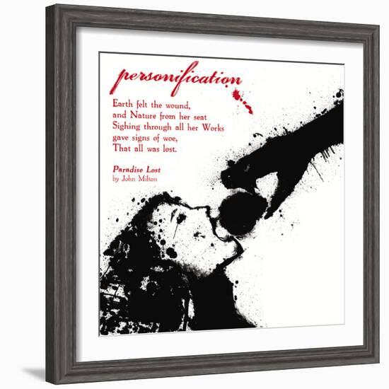 Literary Techniques: Personification-Jeanne Stevenson-Framed Art Print