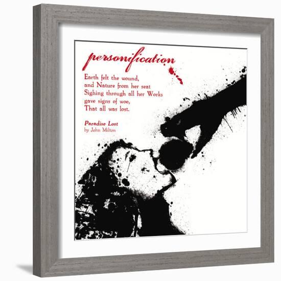 Literary Techniques: Personification-Jeanne Stevenson-Framed Art Print