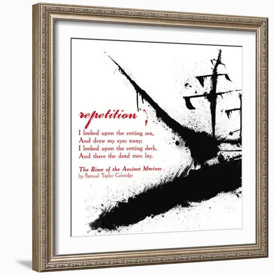 Literary Techniques: Repetition-Jeanne Stevenson-Framed Art Print