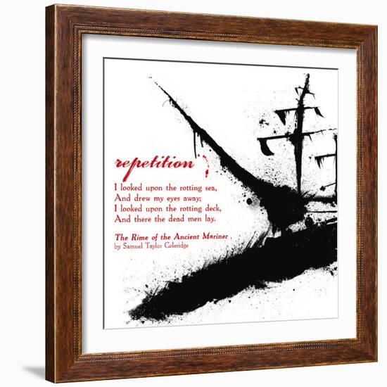 Literary Techniques: Repetition-Jeanne Stevenson-Framed Art Print