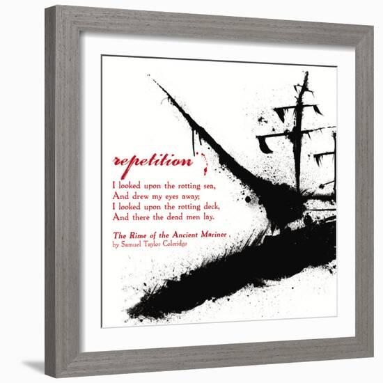 Literary Techniques: Repetition-Jeanne Stevenson-Framed Art Print