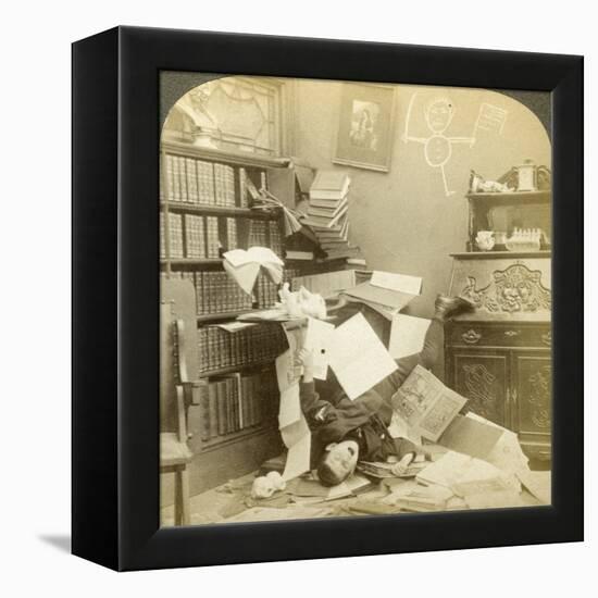 Literature-Underwood & Underwood-Framed Premier Image Canvas