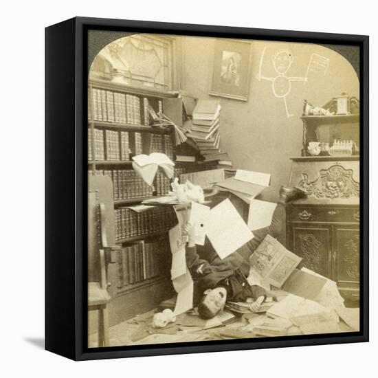 Literature-Underwood & Underwood-Framed Premier Image Canvas