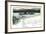 Litho Chiemsee, Dampfer Luitpold Mit Fraueninsel,Alpen-null-Framed Giclee Print