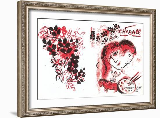 Litho III-Marc Chagall-Framed Art Print