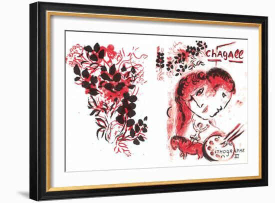 Litho III-Marc Chagall-Framed Art Print