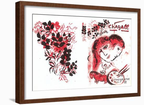 Litho III-Marc Chagall-Framed Art Print