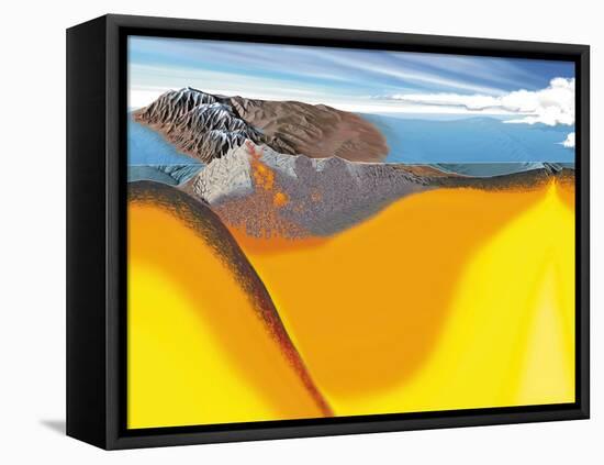 Lithosphere, Artwork-Jose Antonio-Framed Premier Image Canvas