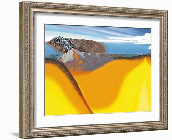 Lithosphere, Artwork-Jose Antonio-Framed Photographic Print