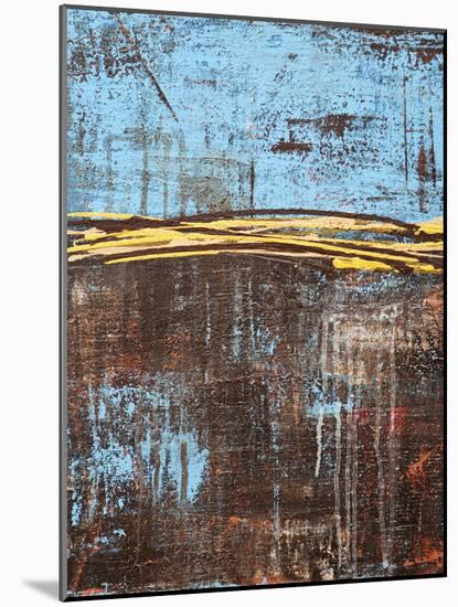 Lithosphere XXIX canvas 2-Hilary Winfield-Mounted Giclee Print