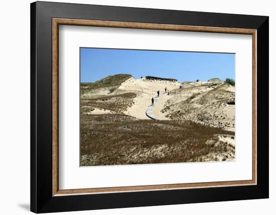 Lithuania, Curonian Spit, Perwalka, Drifting Sand Dune-Catharina Lux-Framed Photographic Print