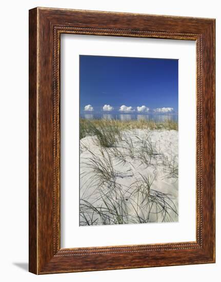 Lithuania, Curonian Spit, the Baltic Sea with Clouds-Catharina Lux-Framed Photographic Print