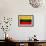 Lithuania Flag Design with Wood Patterning - Flags of the World Series-Philippe Hugonnard-Framed Premium Giclee Print displayed on a wall