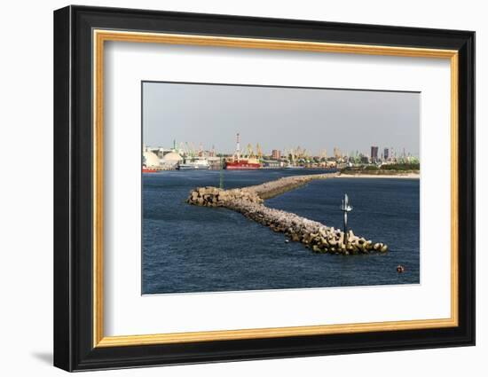 Lithuania, Klaipeda (Memel), Harbour, Kopgalis-Catharina Lux-Framed Photographic Print