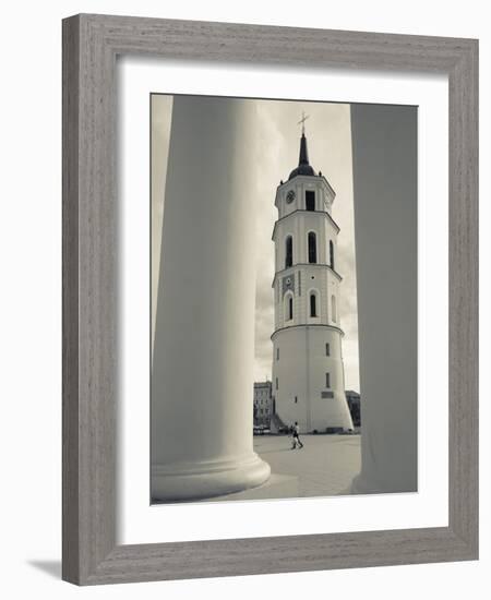 Lithuania, Vilnius, Old Town, Vilnius Cathedral-Walter Bibikow-Framed Photographic Print