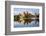 Lithuania, Vilnius. Trakai Castle reflected Galve lake in Lithuania.-Miva Stock-Framed Photographic Print