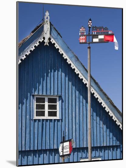 Lithuania, Western Lithuania, Curonian Spit, Nida, Traditional Curonian Weathervanes-Walter Bibikow-Mounted Photographic Print