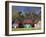 Lithuania, Western Lithuania, Curonian Spit, Nida, Village House Detail-Walter Bibikow-Framed Photographic Print