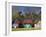 Lithuania, Western Lithuania, Curonian Spit, Nida, Village House Detail-Walter Bibikow-Framed Photographic Print