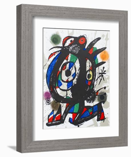 Litografia original I-Joan Miro-Framed Collectable Print