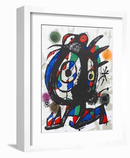 Litografia original I-Joan Miro-Framed Collectable Print