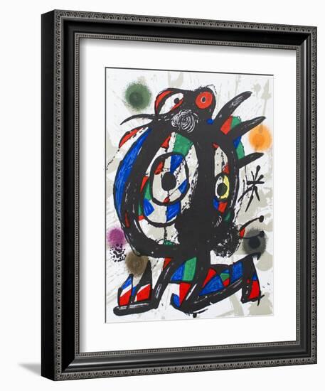 Litografia original I-Joan Miro-Framed Collectable Print