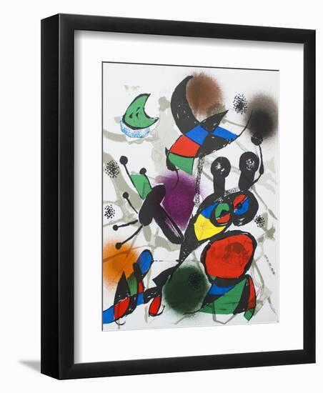 Litografia original II-Joan Miro-Framed Collectable Print